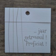K630 ,,, jaar getrouwd! Proficiat!