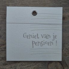 K634 Geniet van je pensioen!