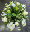 B09 Rond Boeket Fris Wit