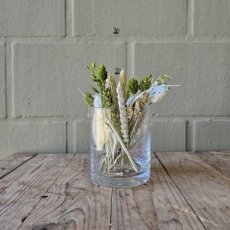 D13 Frisse mix vaasje met droogbloemen