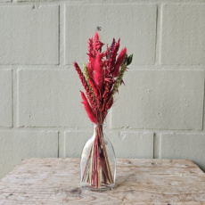 D13 Gezellig vaasje met droogbloemen