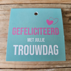 K24 Gefeliciteerd met jullie trouwdag
