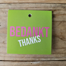 K30 Bedankt Thanks