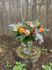 Sfeervol Goud Kerstboeket M