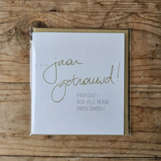 KG07 ... jaar getrouwd!