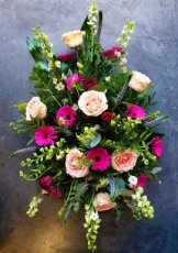 21 Langwerpig roze